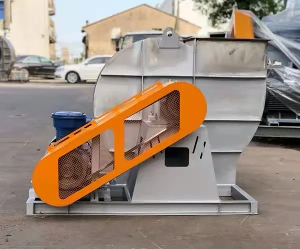 AC Steel Blade Hand Push Movable 4-72 Stainless Centrifugal Ventilation Blower Fan With All Copper Motor
