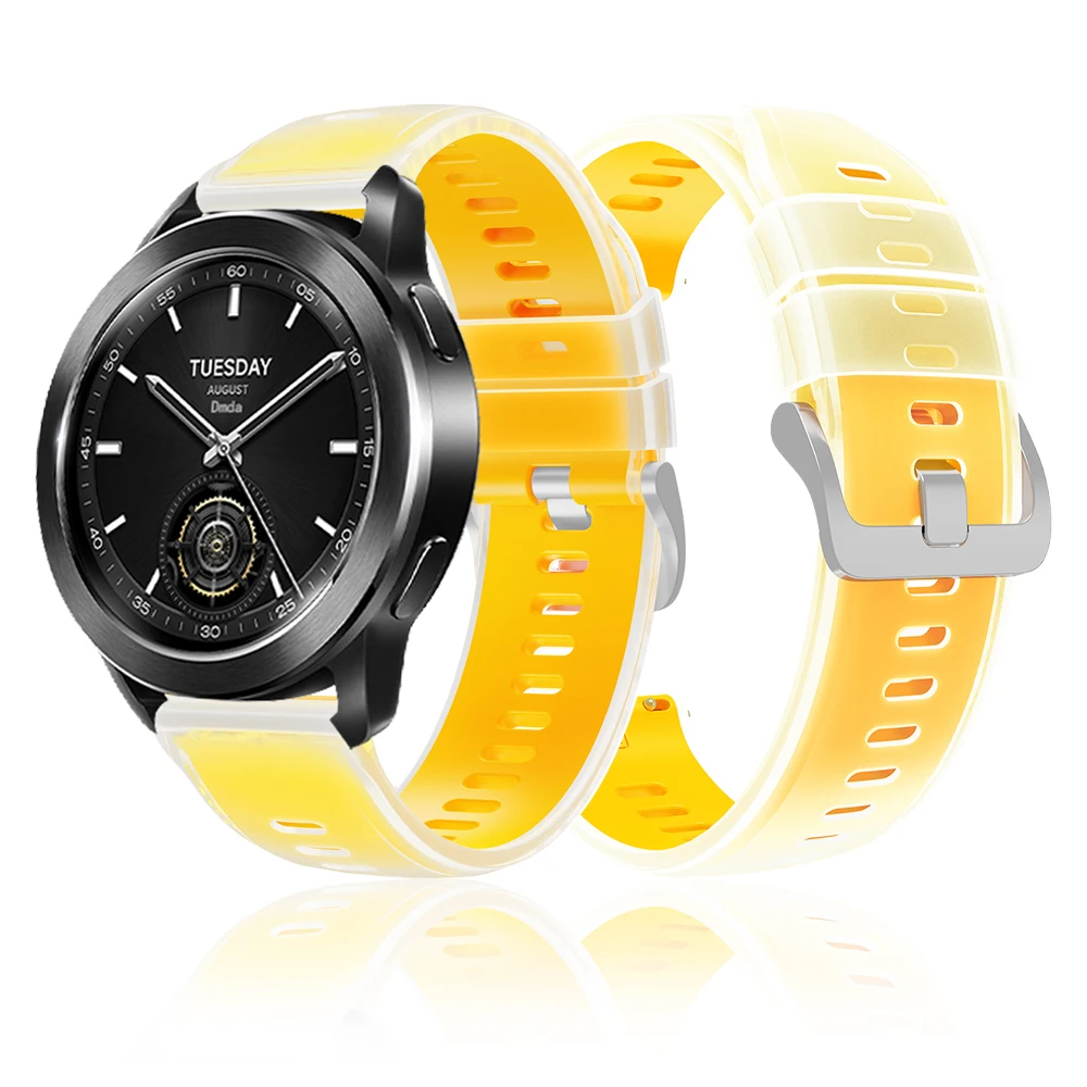 22mm Weiches Silikonarmband Für Xiaomi Uhr S4 Armband Für Xiaomi Uhr S4 Sport S3 S2 46mm/42mm S1 Pro color2 Mi Uhr Armband