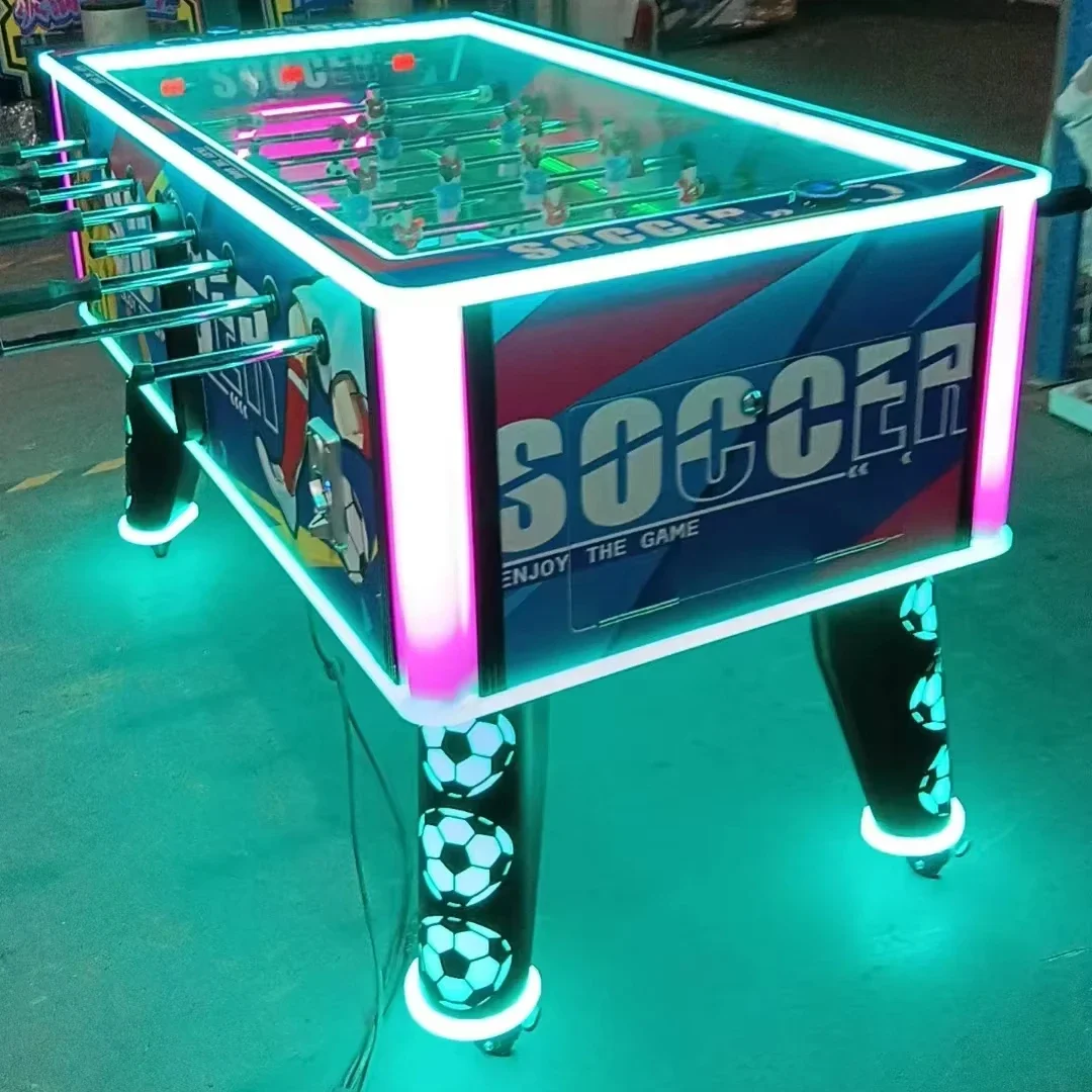 

2026 2026 High Quality Coin Operated Table Games Arcade Machine Football Soccer Table Game Machine For Adults Kids