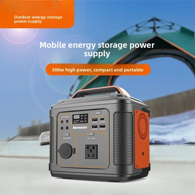

Наружный источник питания 300 Вт, уличная аварийная зарядка для кемпинга, портативное хранилище энергии, мобильная батарея