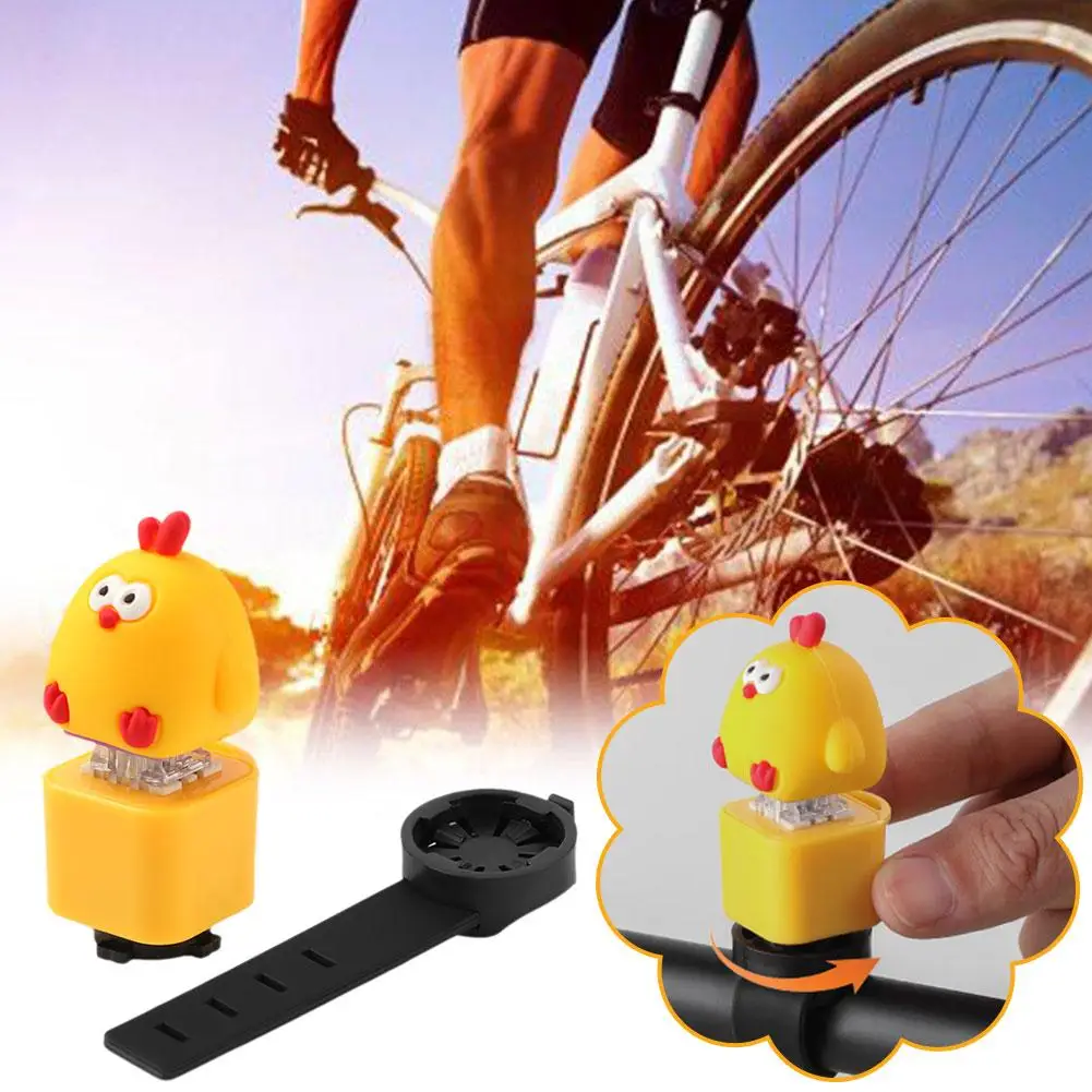 New Creative Funny Bicycle Bell Cartoon Cute Children Bike Bell Decoration Riding Accessories Personalized Scooter Bike L4F7