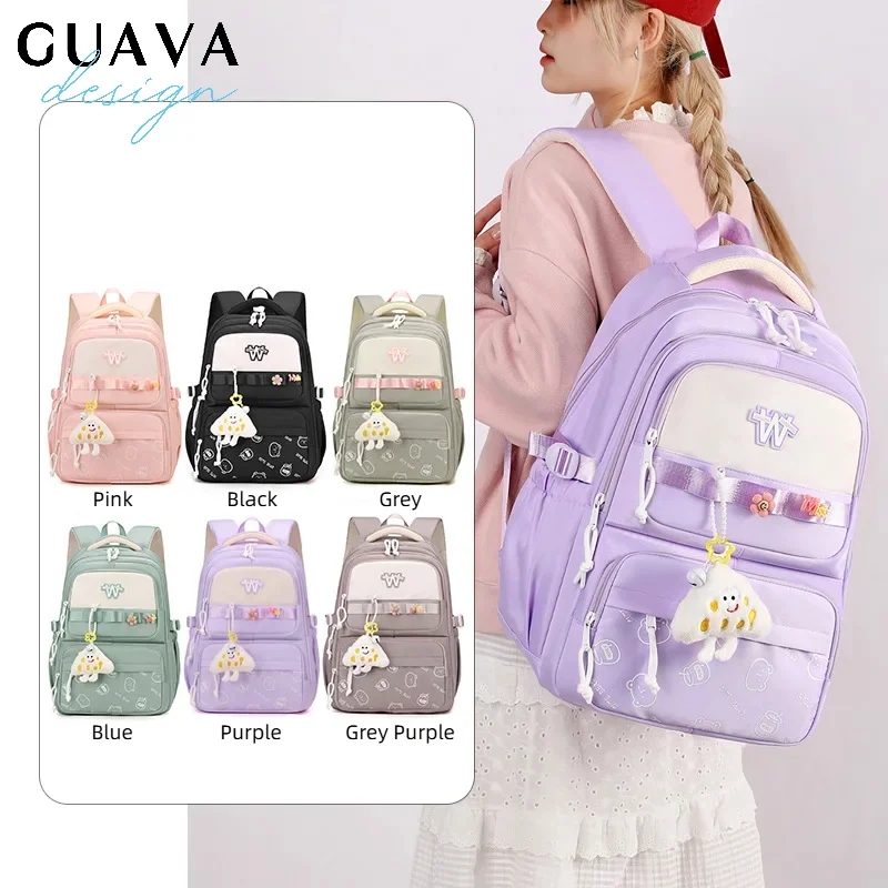 

Cute Backpack For Elementary School Students Japanese And Korean Style Girls' Campus Backpack Durable And Practical Ins Backpack