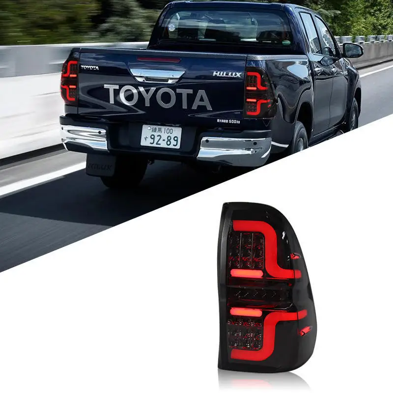 

Suitable for 2015-2021 HILUXREVO taillight assembly modified LED running light rear taillight