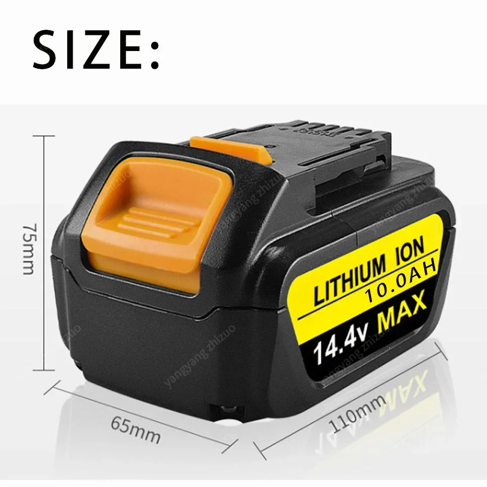 for Dewalt 14.4V 10.0AH/6.0AH power tools battery DCB140 DCB141 DCB142 DCD735L2 DCF835C2 DCF835L2 DCL030 lithium-ion battery