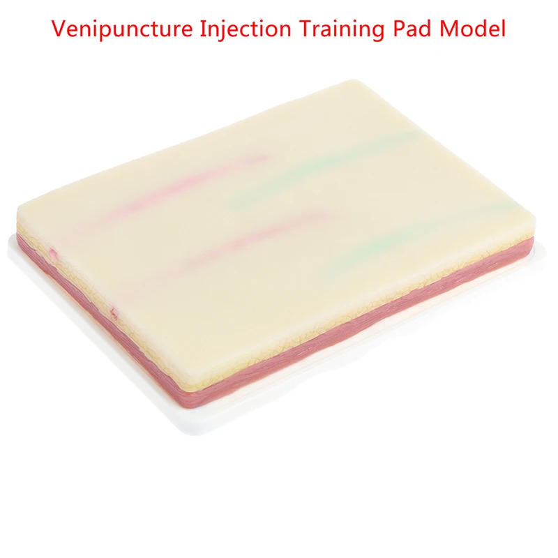 Venipuncture Injection Practice Model Silicone Human Skin Suture Training Model