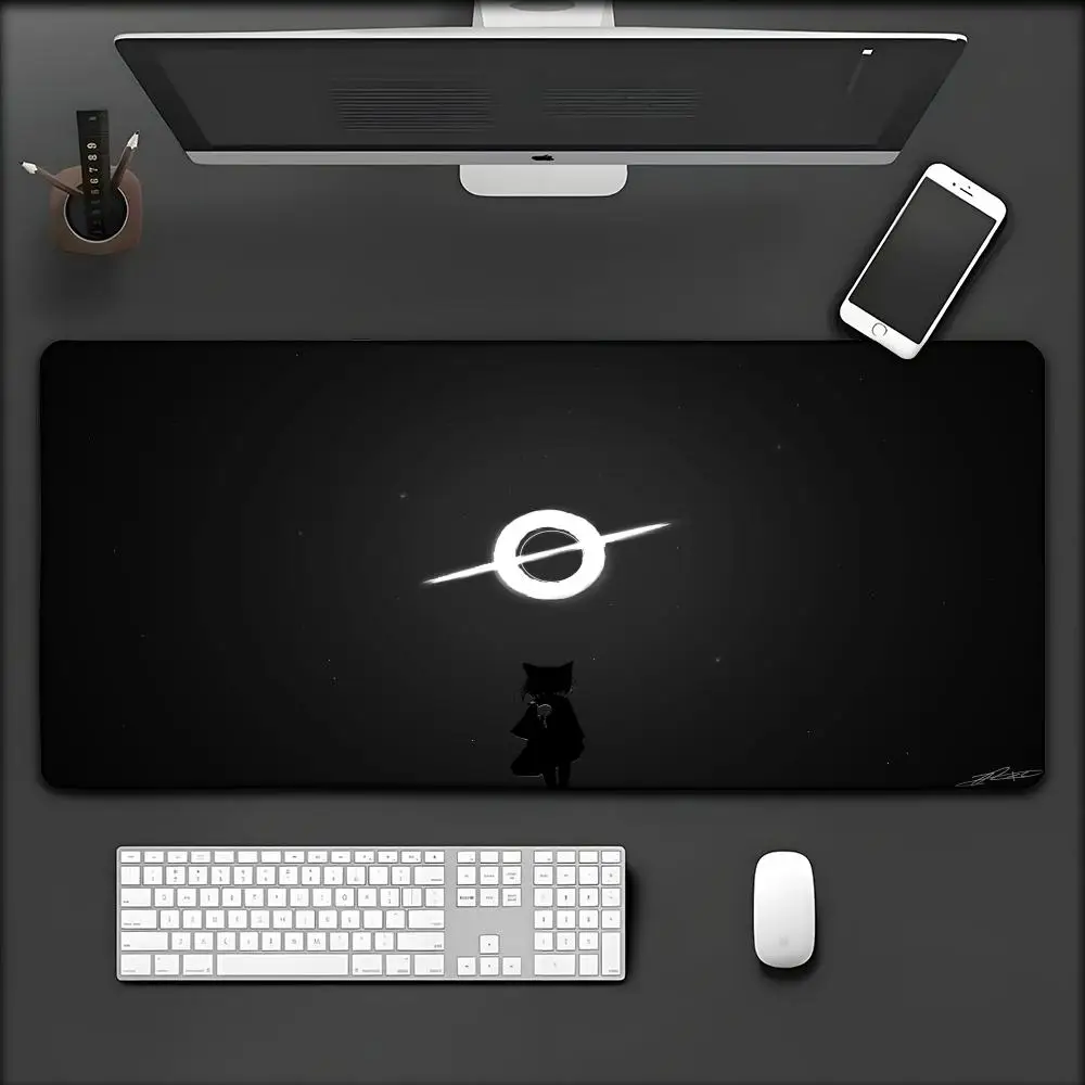 Interstellar Black Hole Mouse Pad XXL Mousepad Computer Keyboard Pads Desk Mat Gamer Soft Office Carpet Table Mat Desktop Mats