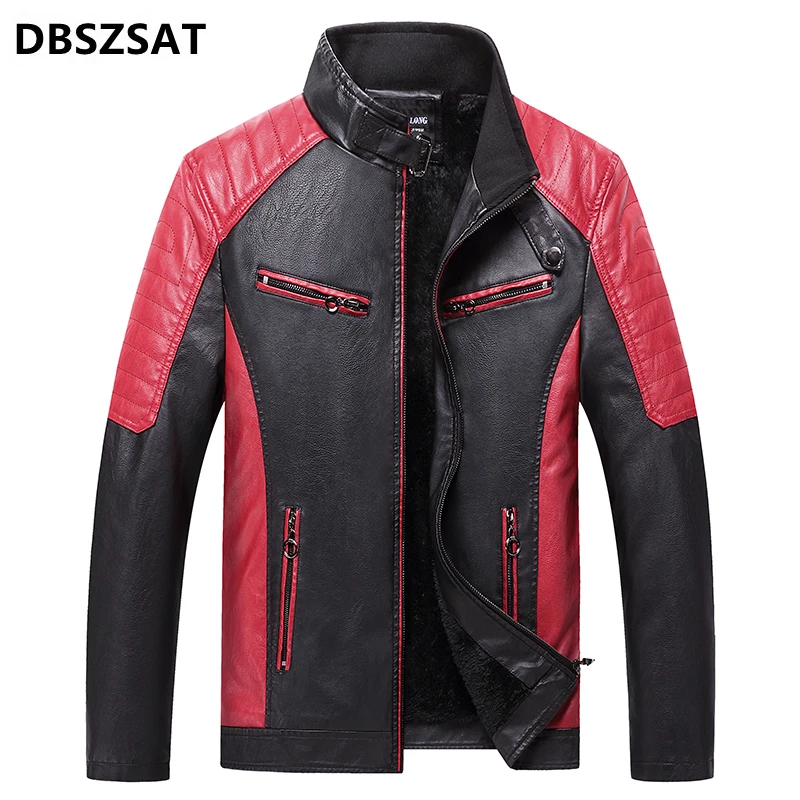 Men Leather 2025  Jackets Blazers Jackets Coats New Fashion Male Slim Fit PU Leather Overcoats Blazers Jackets Coats Size 6XL