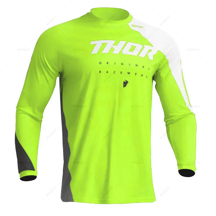 Motocross Sportwear for Men, Downhill Jerseys, MTB Bike Enduro Shirts, Offroad DH Motorcycle Jersey, Cycling Clothing, Bike Clot