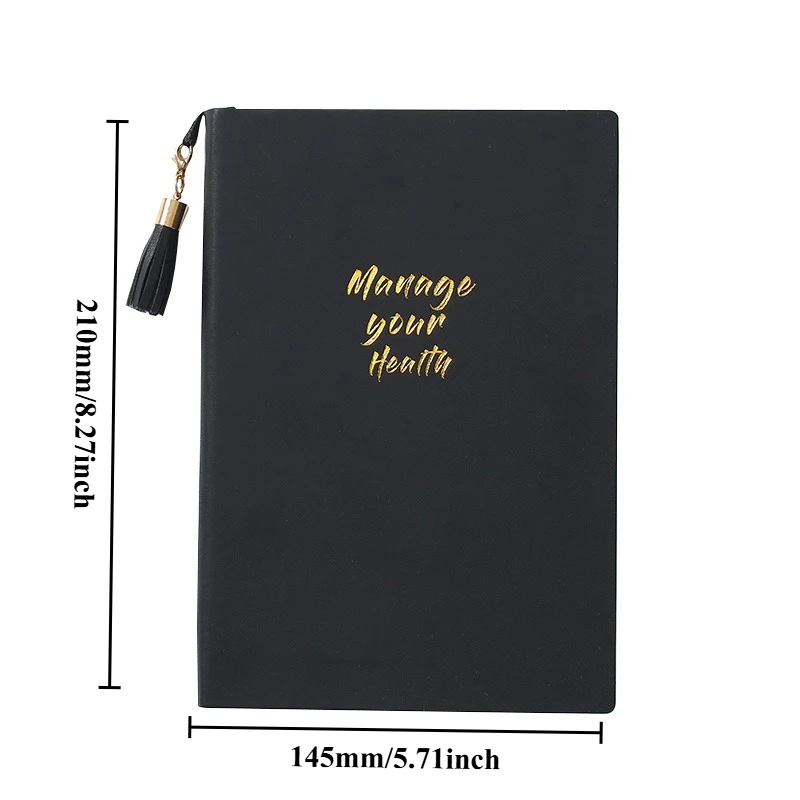Niche Fashion Slimming Exercise Training Weight Management Planner Healthy Fat Loss Schedule Book Fitness Record Book