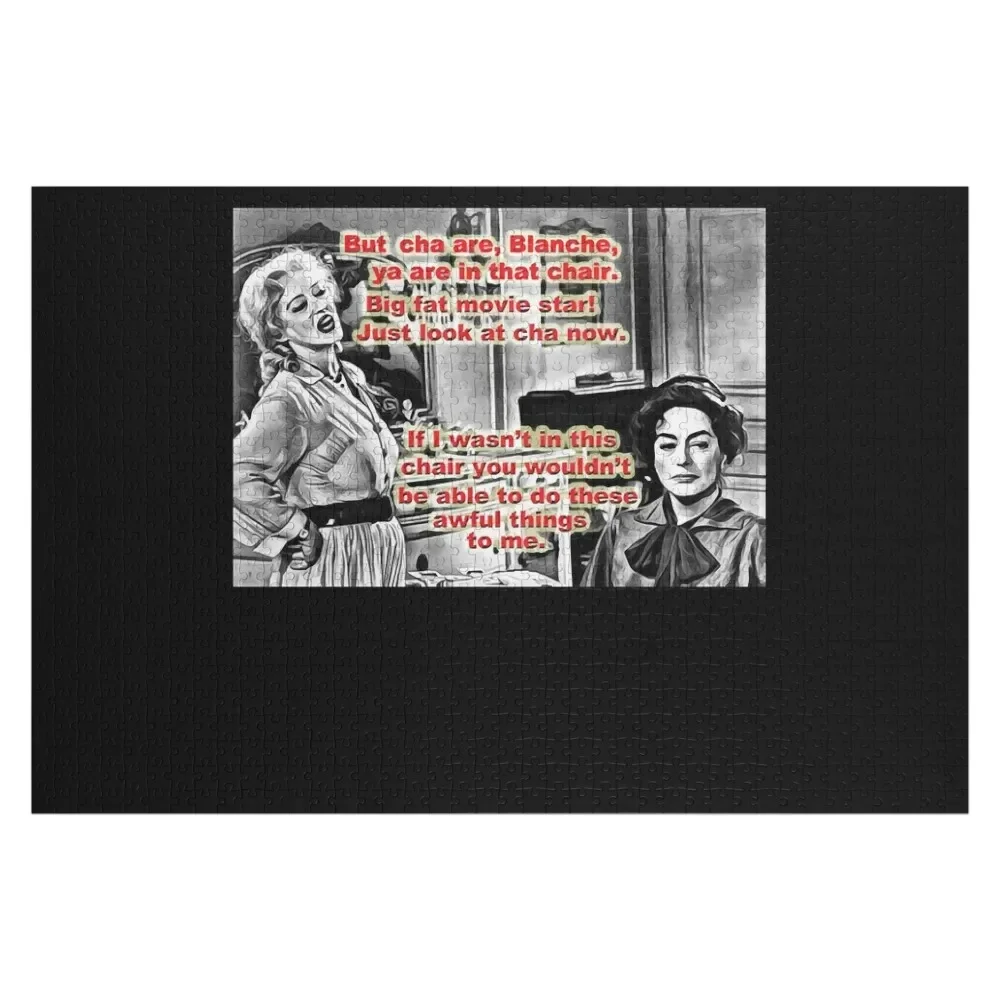 

But Cha Are-Whatever Happened To Baby Jane Classic Jigsaw Puzzle Customized Toys For Kids Personalized Toy Puzzle