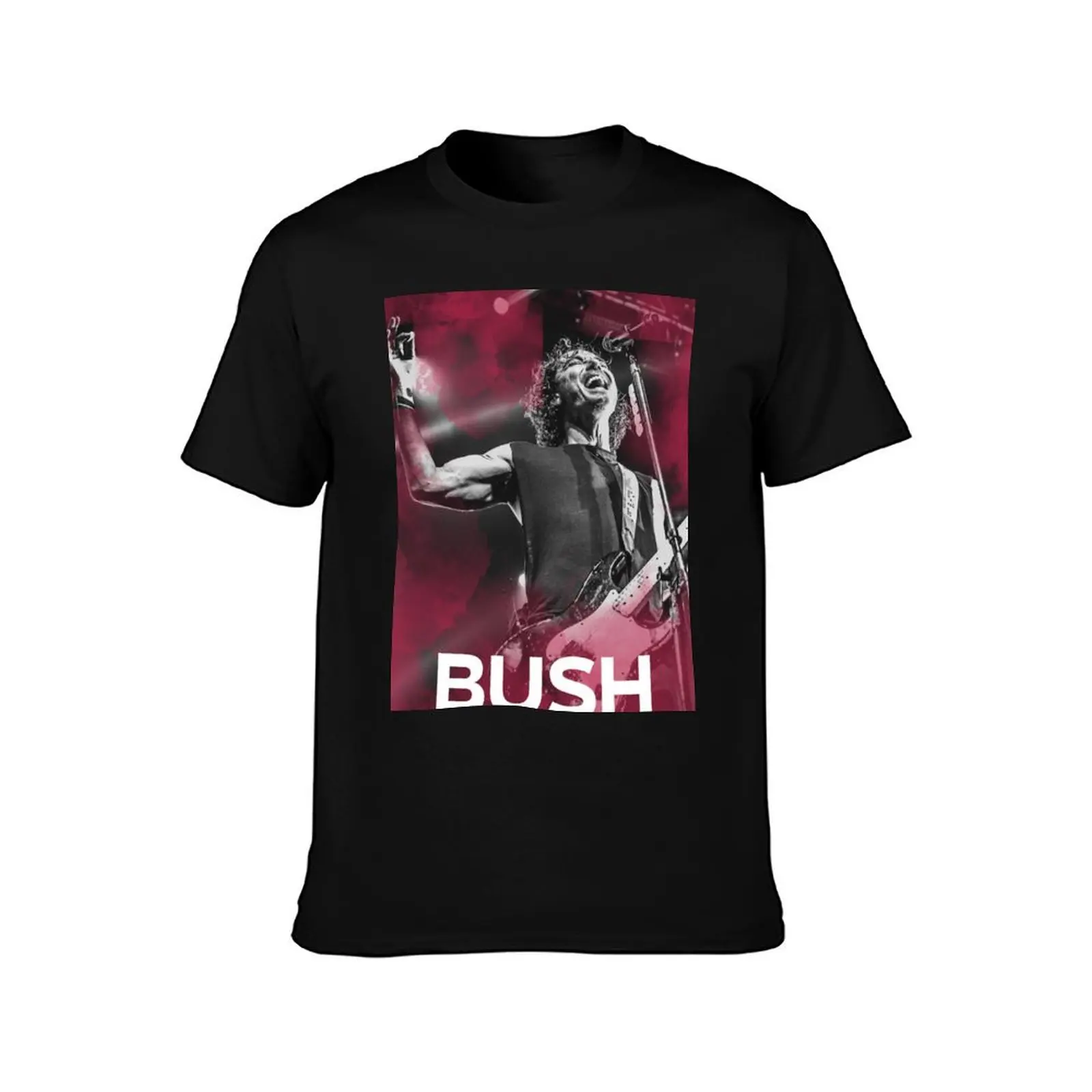 Bush Fan Art of survival fan tour 2023 For Grunge 90s Lovers T-Shirt summer clothes Louboutins black t-shirts for men