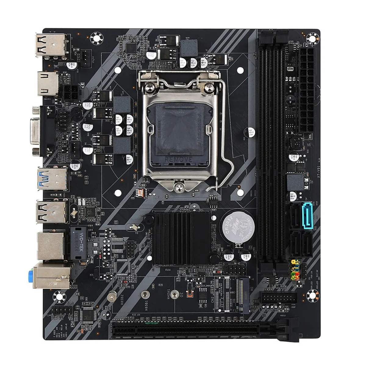 New B75 Desktop Computer Motherboard with M.2 Interface LGA-1155 Pin DDR3 Memory Supports 2/3 Generation CPU