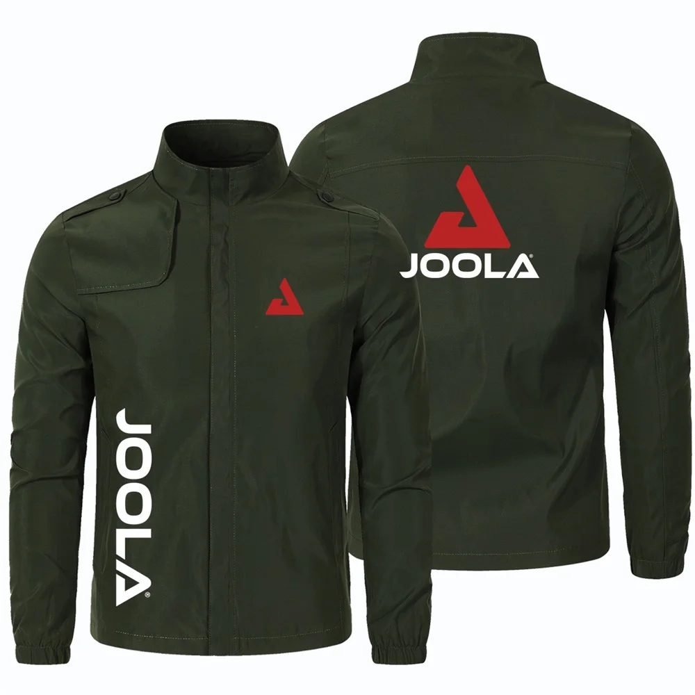 

JOOLA Men's Stand up Collar Jacket, Business Stretch, Comfortable, Thin, Casual, Fashionable, Slimming, Spring and Autumn Jacket