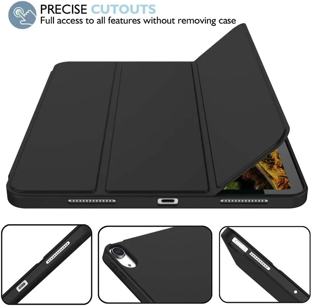 Funda inteligente de cuero PU para Lenovo Tab M10 Plus 3rd Gen TB125FU TB-128FU Gen 3, 10,61, triple pliegue, para Xiaoxin Pad 2022, 10,6