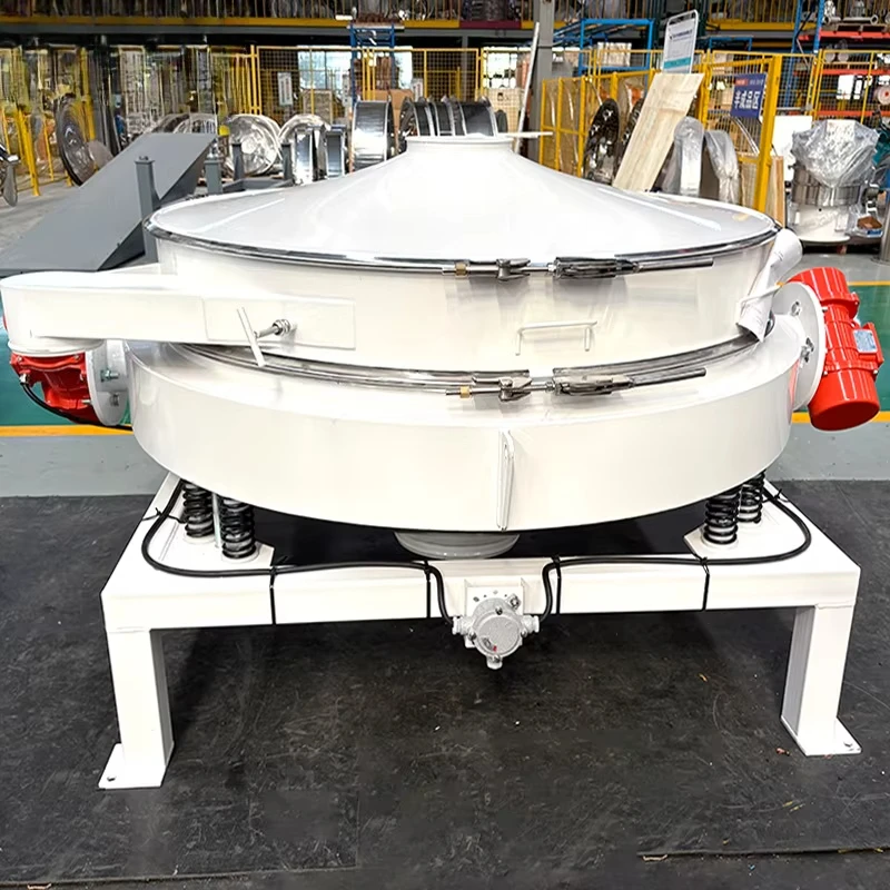 Commercial Wheat Rice Grain Linear Vibrating Screen Grain Sieve Machine for Flour Mill and Grain Processing Plants