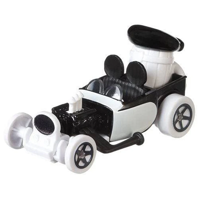 Disney Hot Wheels Toy Cars Character Cars Jack Skellington Captain Hook Mr Incredible Steamboat Willie Jiminy Cricket Model Car