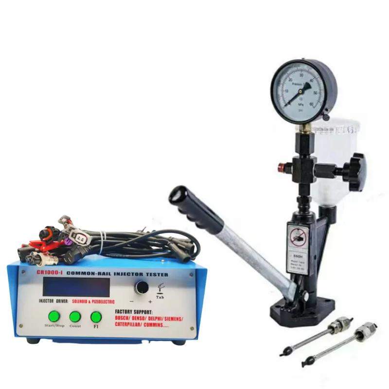 

CR1000-I+S60H CRIN CRDI Injector Pulse Pressure Simulator Piezo Tester Repair Tool For BOSCH DENSO DELPHI SIMENS