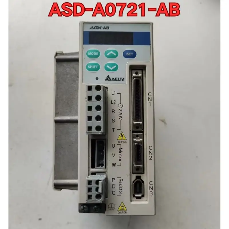 Second-hand ASD-A0721-AB servo drive in good working condition