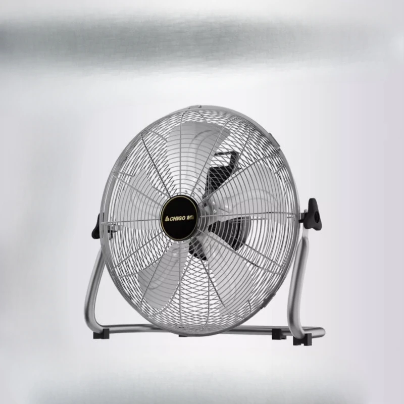 Heavy-Duty Industrial Floor Fan with Metal Body, High-Velocity Blower Construction Sites/Dormitory/Household, Ball Bearing Motor - Image 5