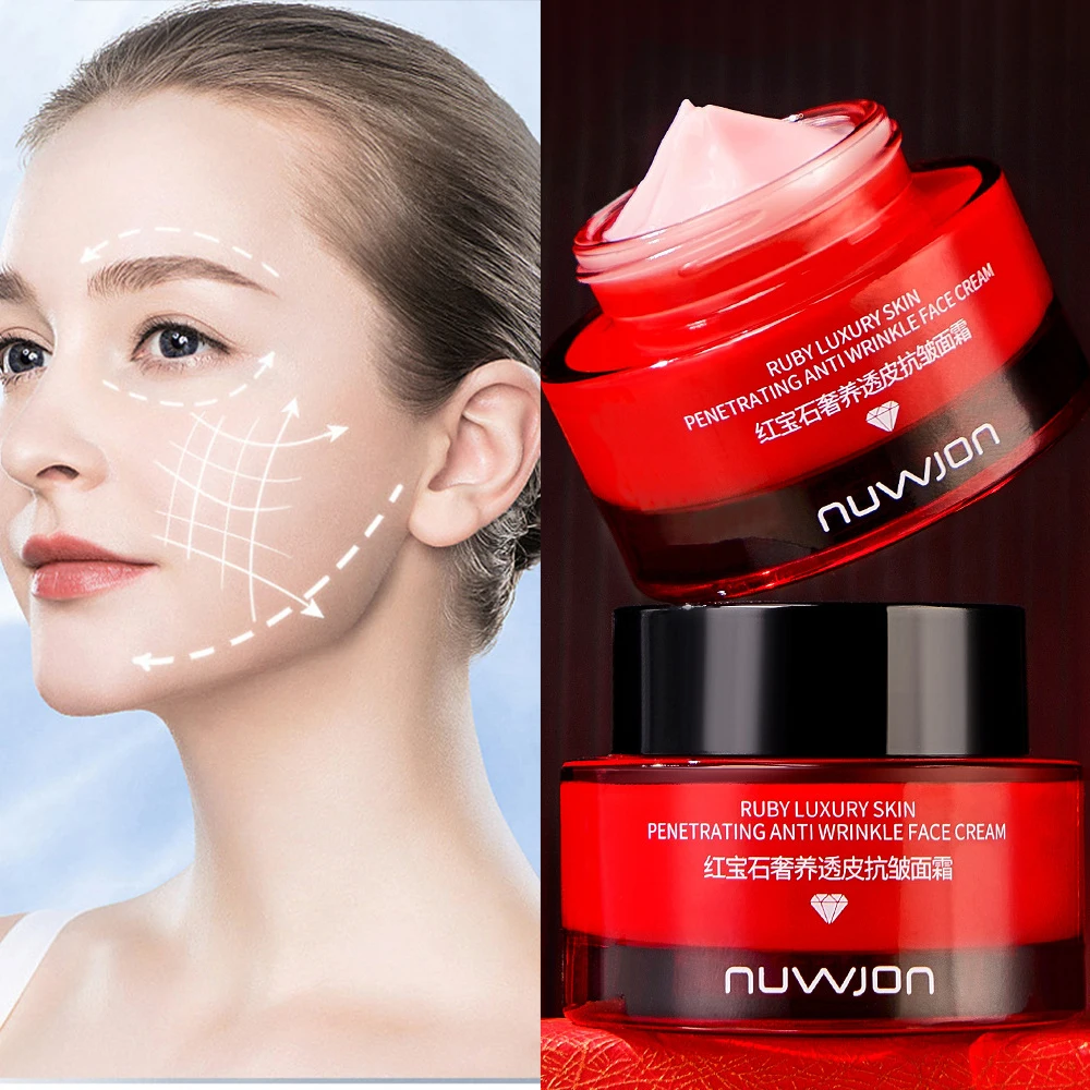 

Ruby Luxury Skin Penetrating Anti Wrinkle face cream Moisturizing Face Care Improve Relaxing Sagging Face Dry Beauty Skincare