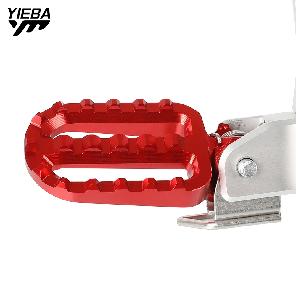 

For HONDA XADV X-ADV X ADV 750 XADV750 Motorcycle Folding Footrest Footpegs Foot Pegs Pedals Passenger Rear Pedal Fold Footrest