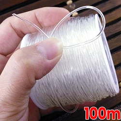 100m Strong Elastic Crystal Beading Thread Cord Stretchy Thread Jewelry Cord DIY Fishing Lines Making Jewelry Bracelet String