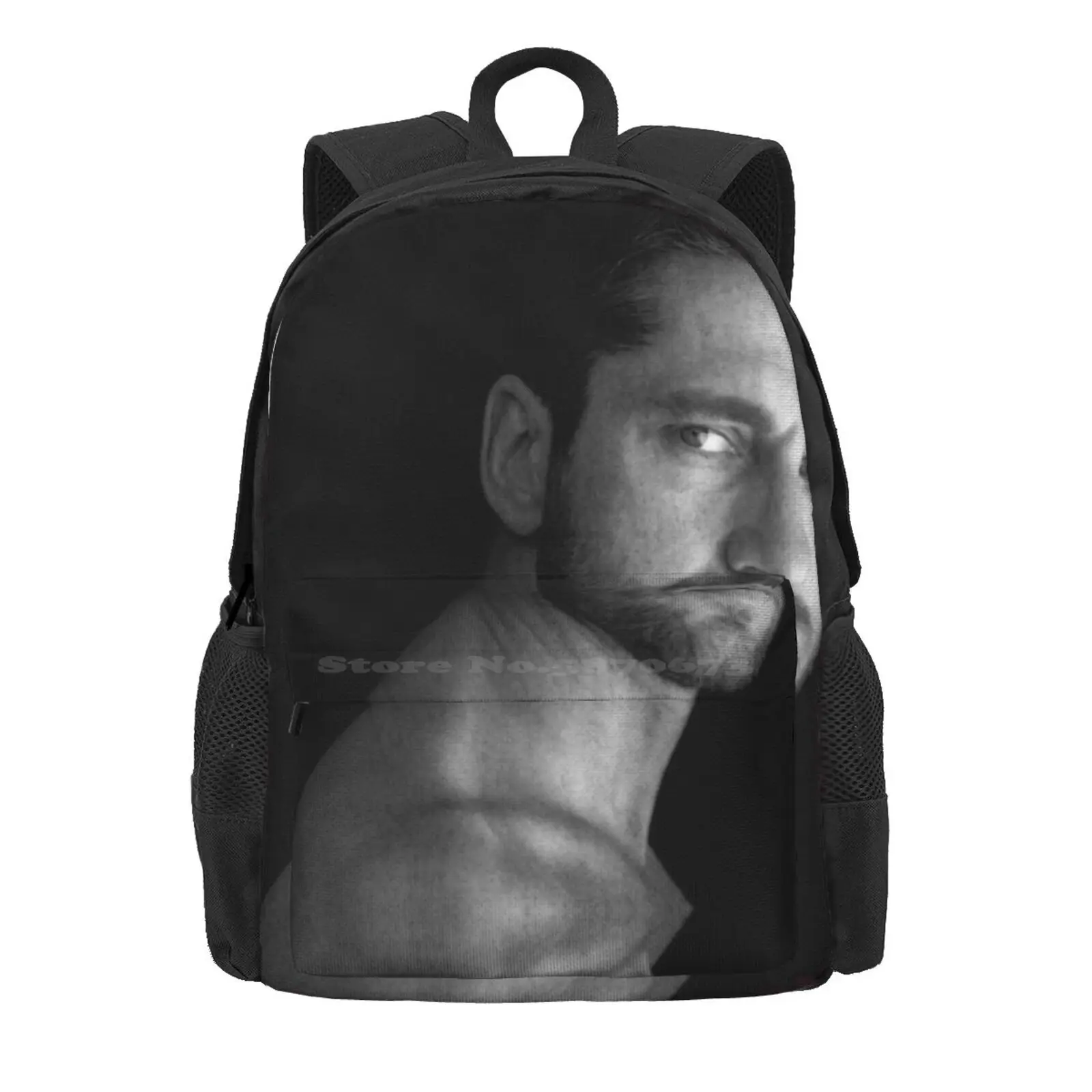 Gerard Butler Hot Sale Schoolbag Backpack Fashion Bags Gerard Butler Actor Celebrity Movie Hot