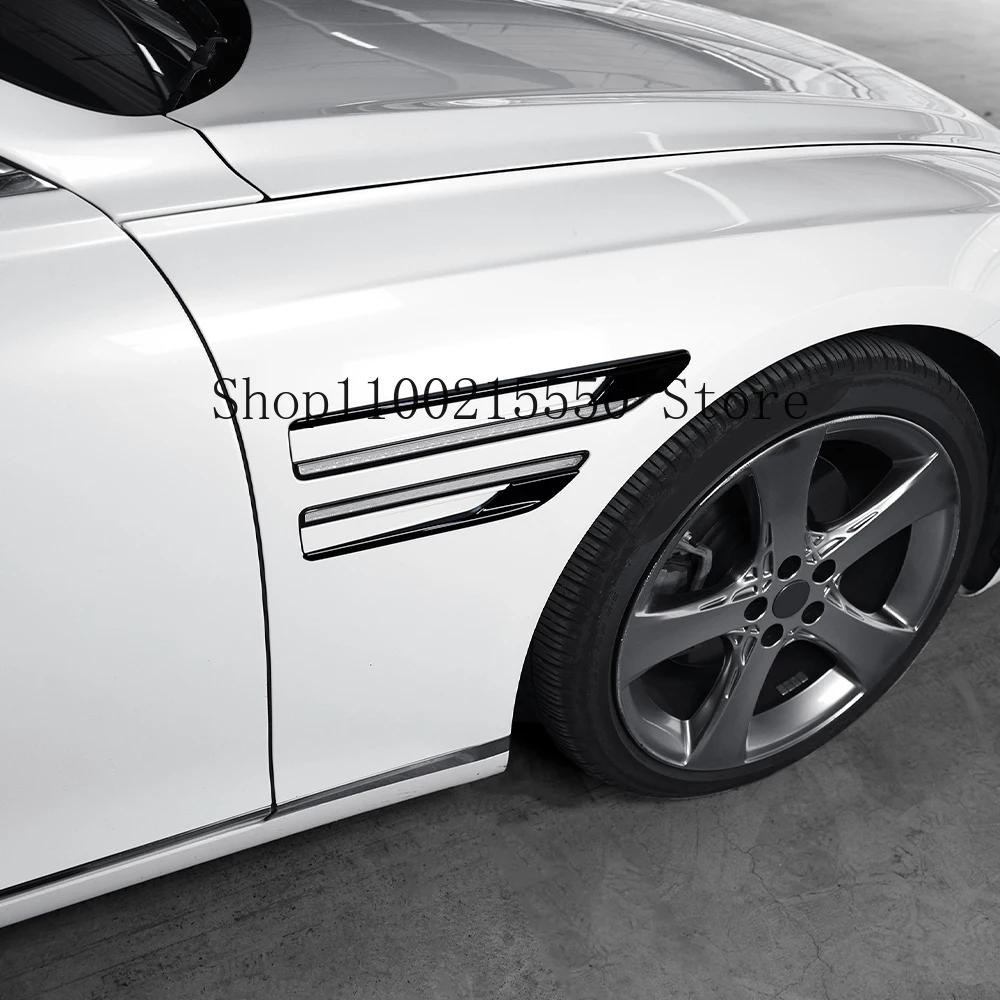 couverture-de-garde-boue-lateral-de-voiture-branchies-de-requin-decoration-laterale-revetement-d'habillage-de-ventilation-pour-genesis-g80-2021-~-2026