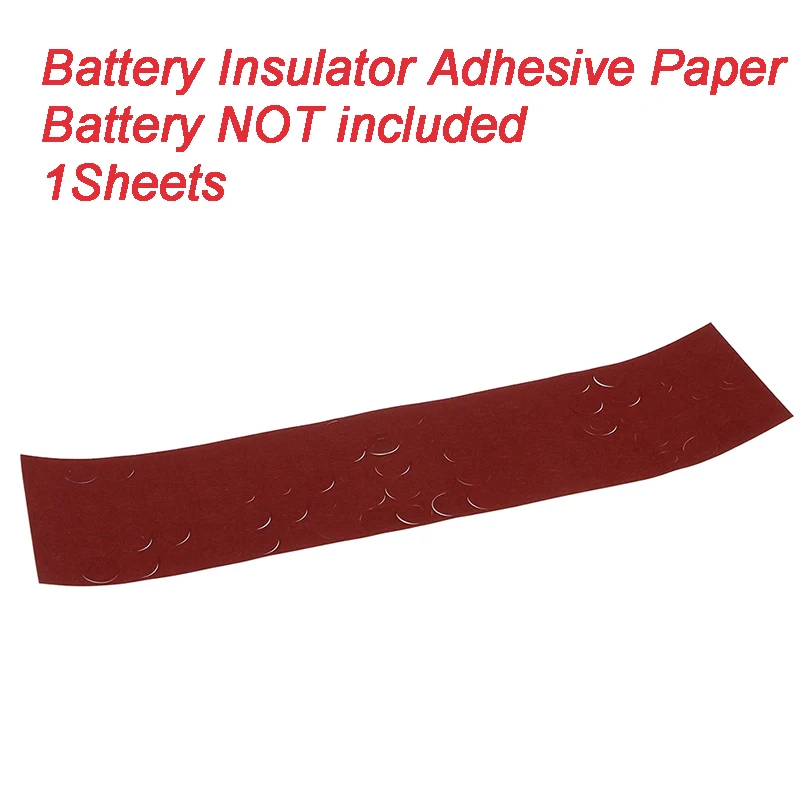 100 X 18650 Battery Insulator Insulation Ring Adhesive Cardboard Paper