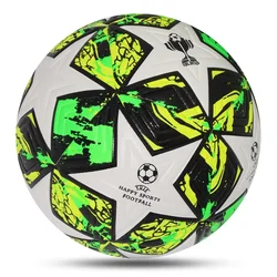 Hochwertige Fußbälle offizielle Größe 5 pu Material nahtlose Tor Team Outdoor-Match-Spiel Fußball training Ballon de Fuß