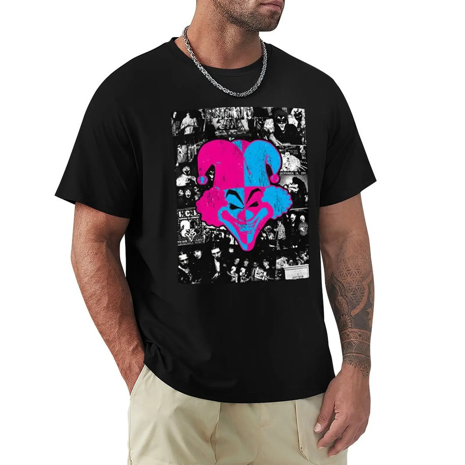 

psychopathic T-Shirt summer clothes Louboutins for a boy anime clothes T-shirt men
