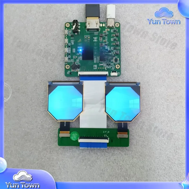 2.1-inch Dual Screen VR AR Display for Raspberry Pi VS021XRM High Resolution Military Medical Range Testing Tool for Embedded