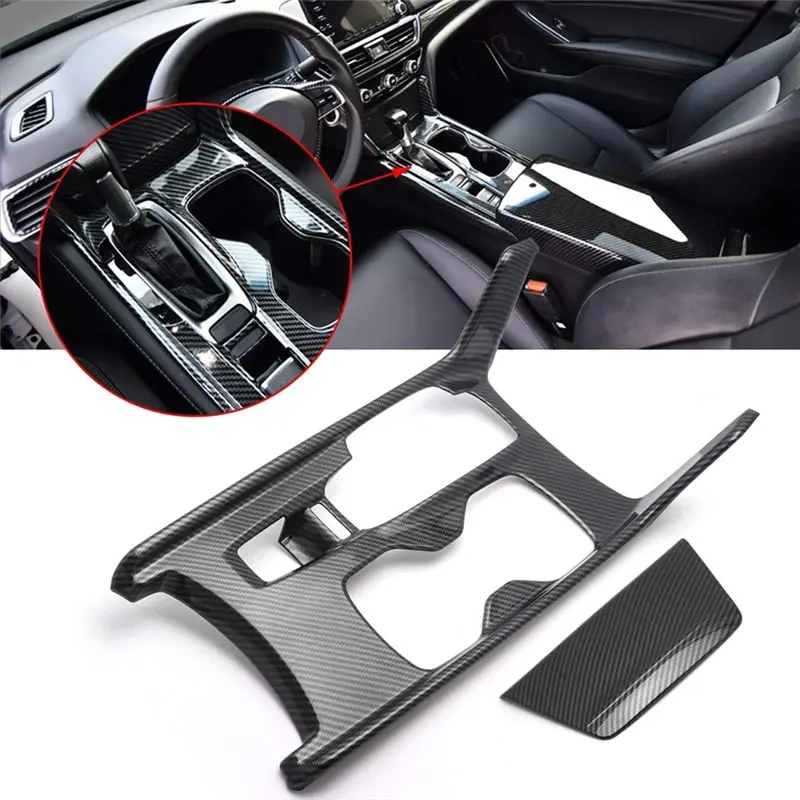Superior-Center Console Panel Decorative Cover Shift Frame Gear Panel Decorative Patch For Honda 10Th Generation Accord
