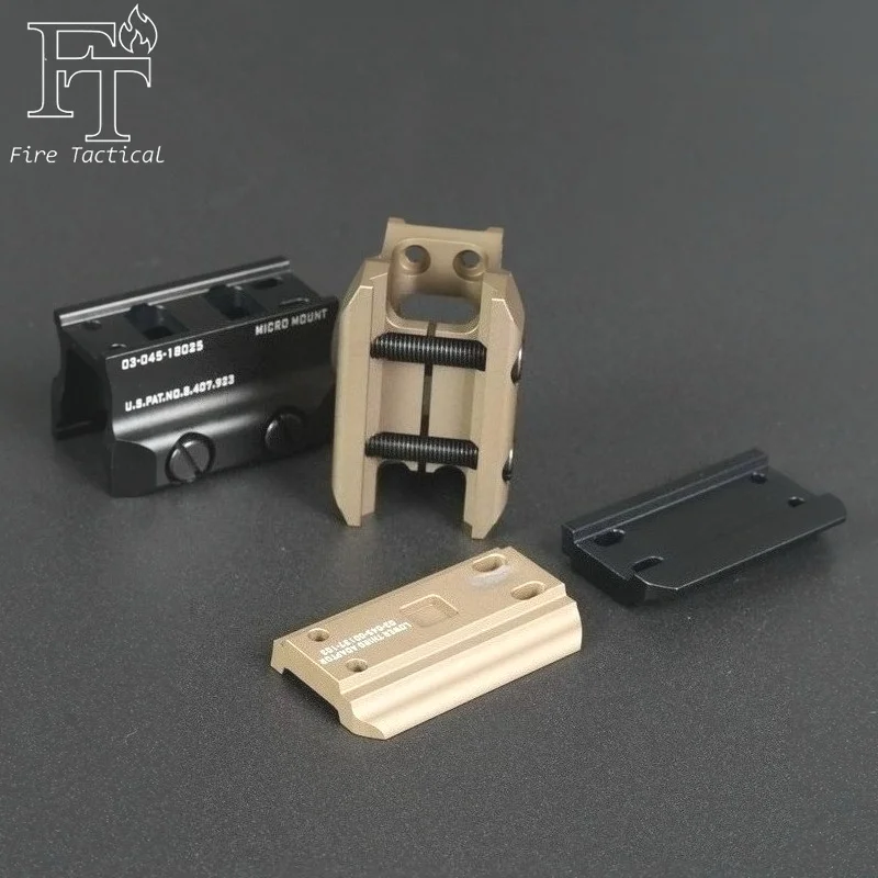 Tactical DD Optics Riser Heightening Mount Suitable AP T H Series Red Dot Sight Scope Rifle Scope Bracket for 20mm Rail