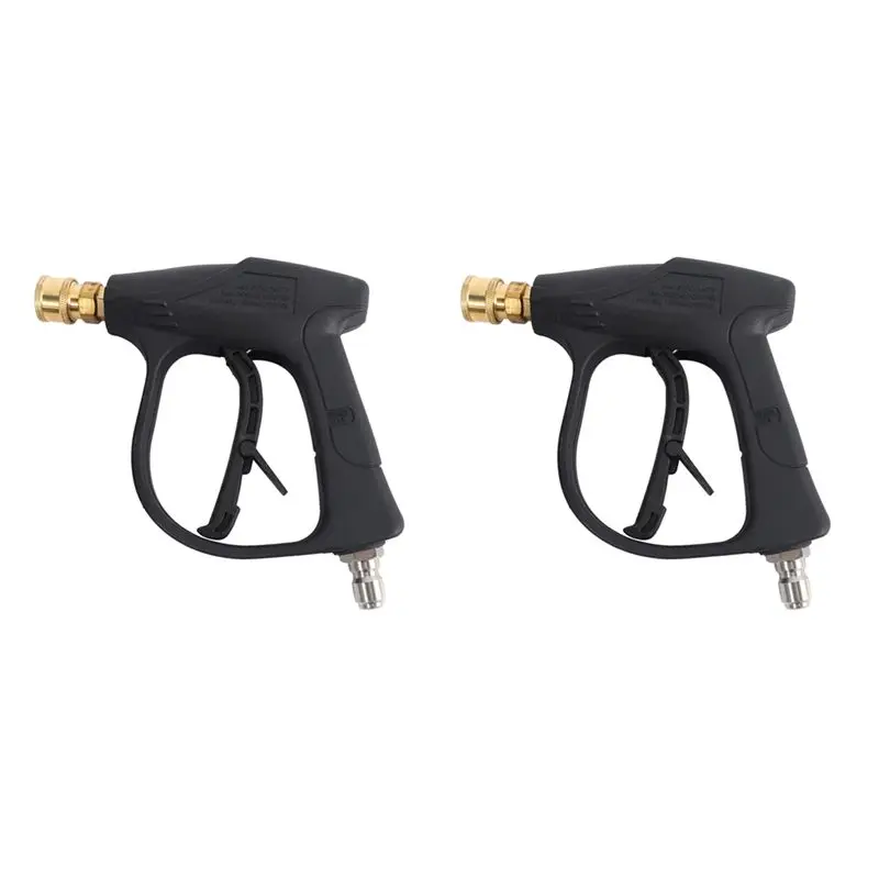 A04E-2X Washer-Gun 3000 Psi Max Foam-Gun 3/8 Inch Connector High Pressure Washer Tool For Pressure Power Washer Foam Cannon