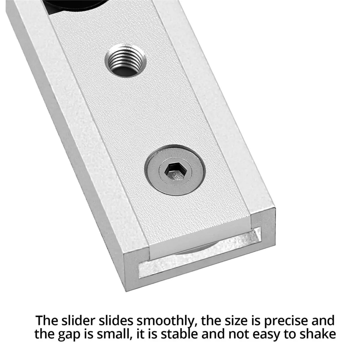 【AT48】 NEW 2-Piece 300mm Aluminum Alloy Miter Bar Slider Set - T-Slot Rails for Table Saws, Router Tables & Workshop Jigs