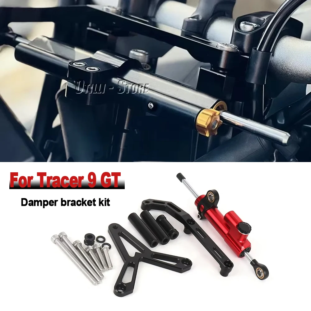 

For YAMAHA Tracer 9 GT 9GT 2021 2022 2023 New Motorcycle Steering Stabilizer Damper bracket Mounting kit accessories