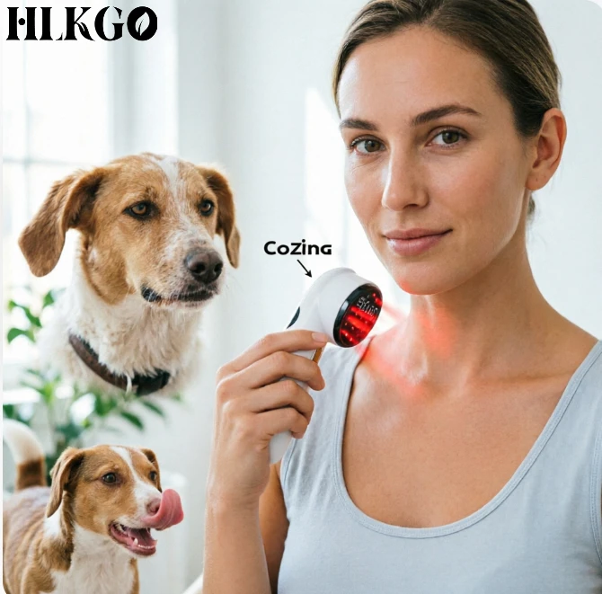 Home Use 650nm 808nm Handheld LLLT Machine For Tendonitis Bursitis Sciatica Nerve Pain Wound Ulcer Repair