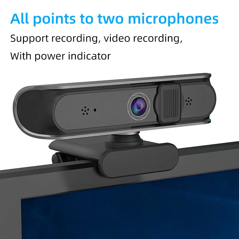 HD Camera 12 Million Autofocus Noise Cancelling Microphone 60 Frames Suitable For Live Video Conferencing Webcam