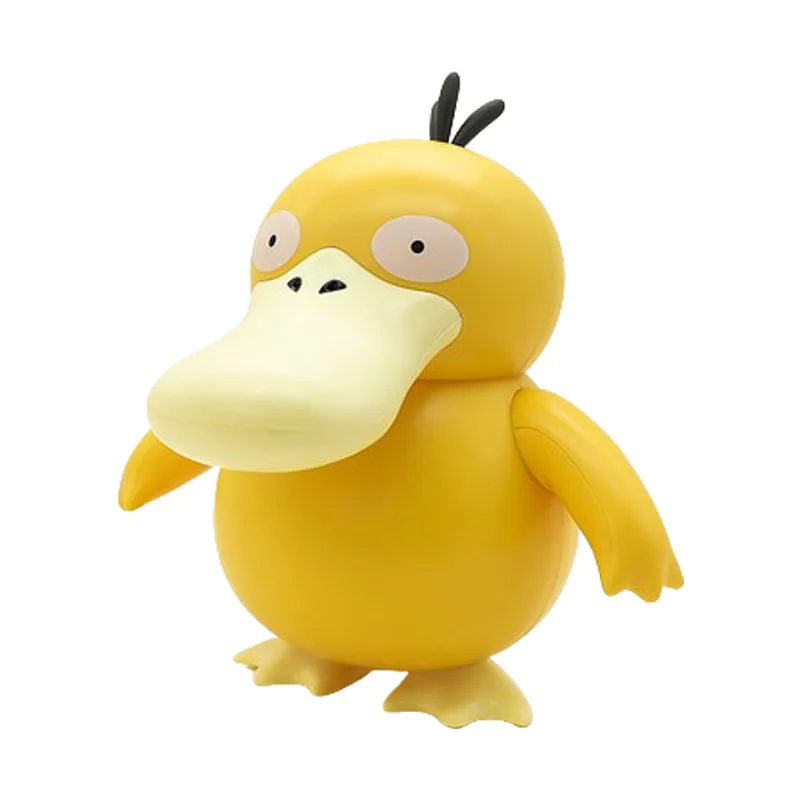 tomy-pokemon-cartoon-peripheral-psyduck-electric-model-23cm-collectible-ornament-desktop-doll-children's-toy-birthday-gift