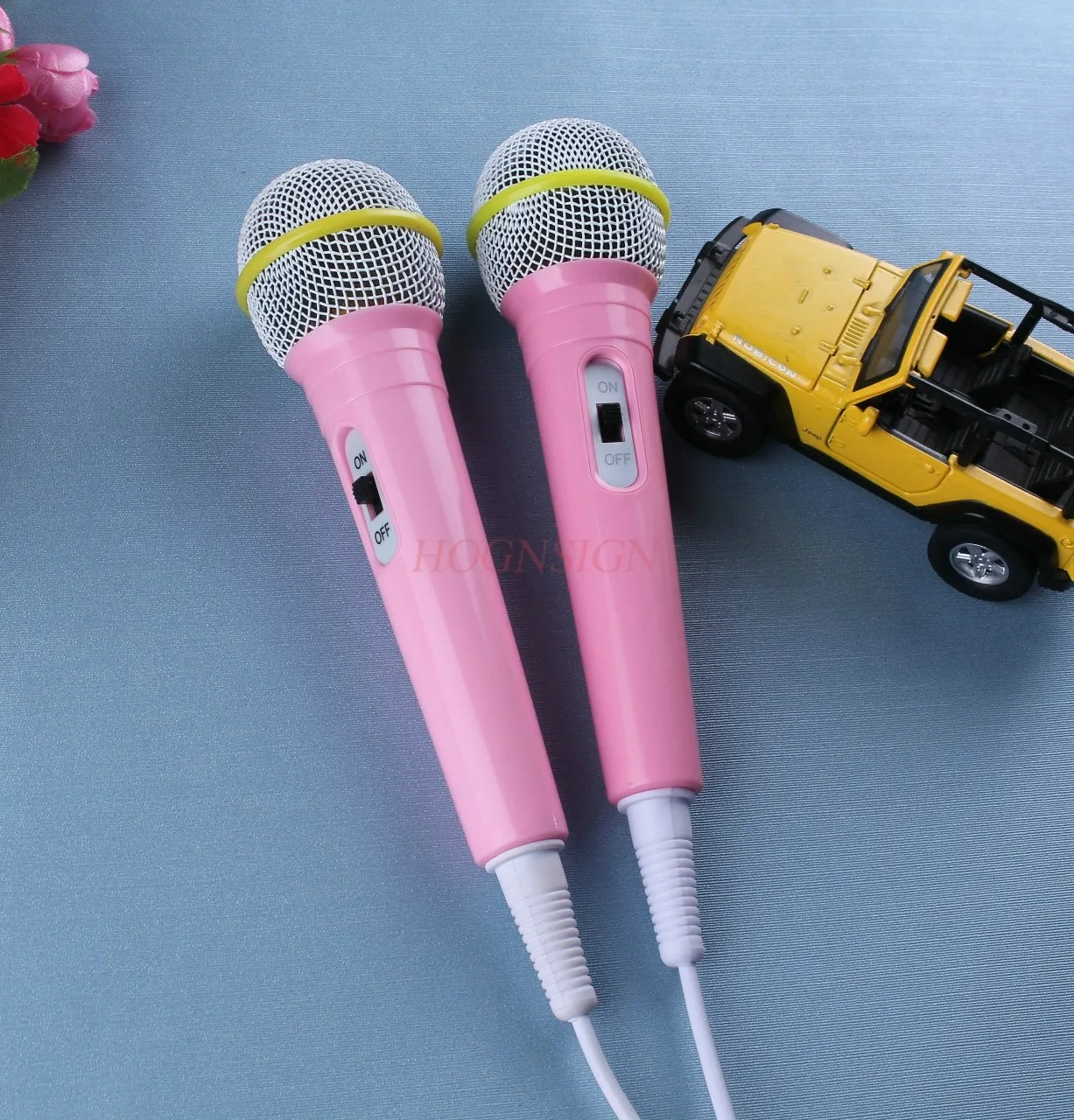 Children's video story machine microphone, fire rabbit, rice egg, electronic organ, universal microphone, learning early