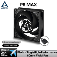 ARCTIC P8 Max High-Performance 80mm Case Fan,PWM Controlled 500–5000 RPM,Optimised for Static Pressure,Fluid Dynamic Bearing
