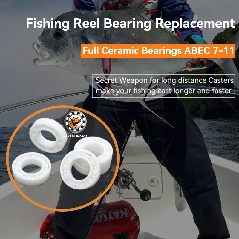 

5PCS MR84CE 4x8x3mm Full Ceramic Bearing ABEC-9 Fishing Reel Bearing Ceramic Bearing for MRI/Lab Equipment