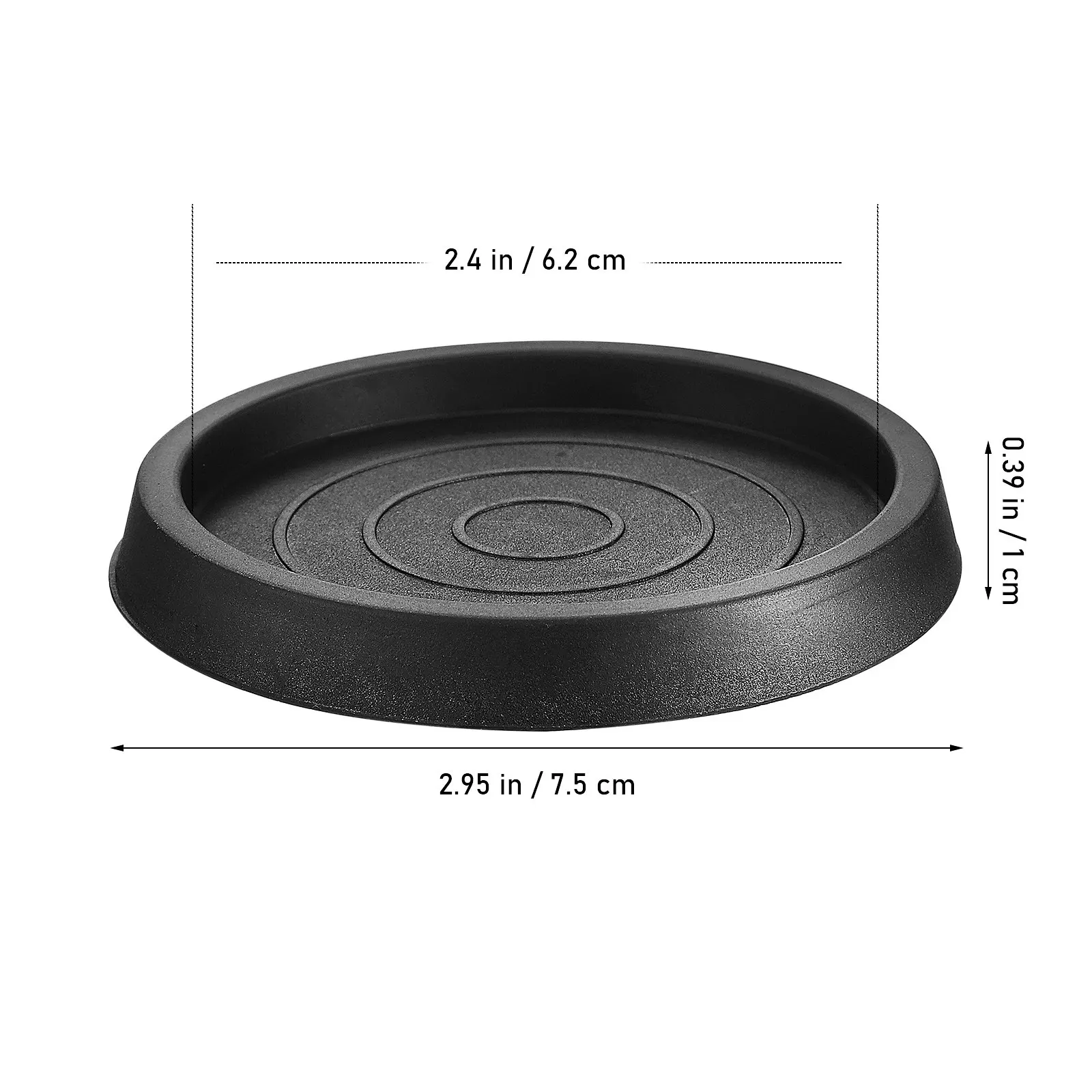 8Pcs Non Skid Furniture Pads Rubber Chair Leg Caps Floor Protectors for Hardwood Laminate Tile Floors Anti Slip Grip Furniture