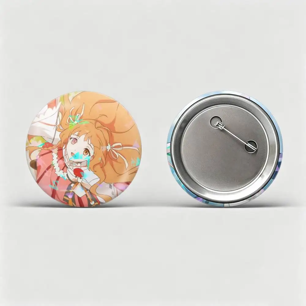 A-Agents of the Four Seasons Anime Badges Creative Tinplate Round Button PinsBrooch Badge Clothes Backpack Custom