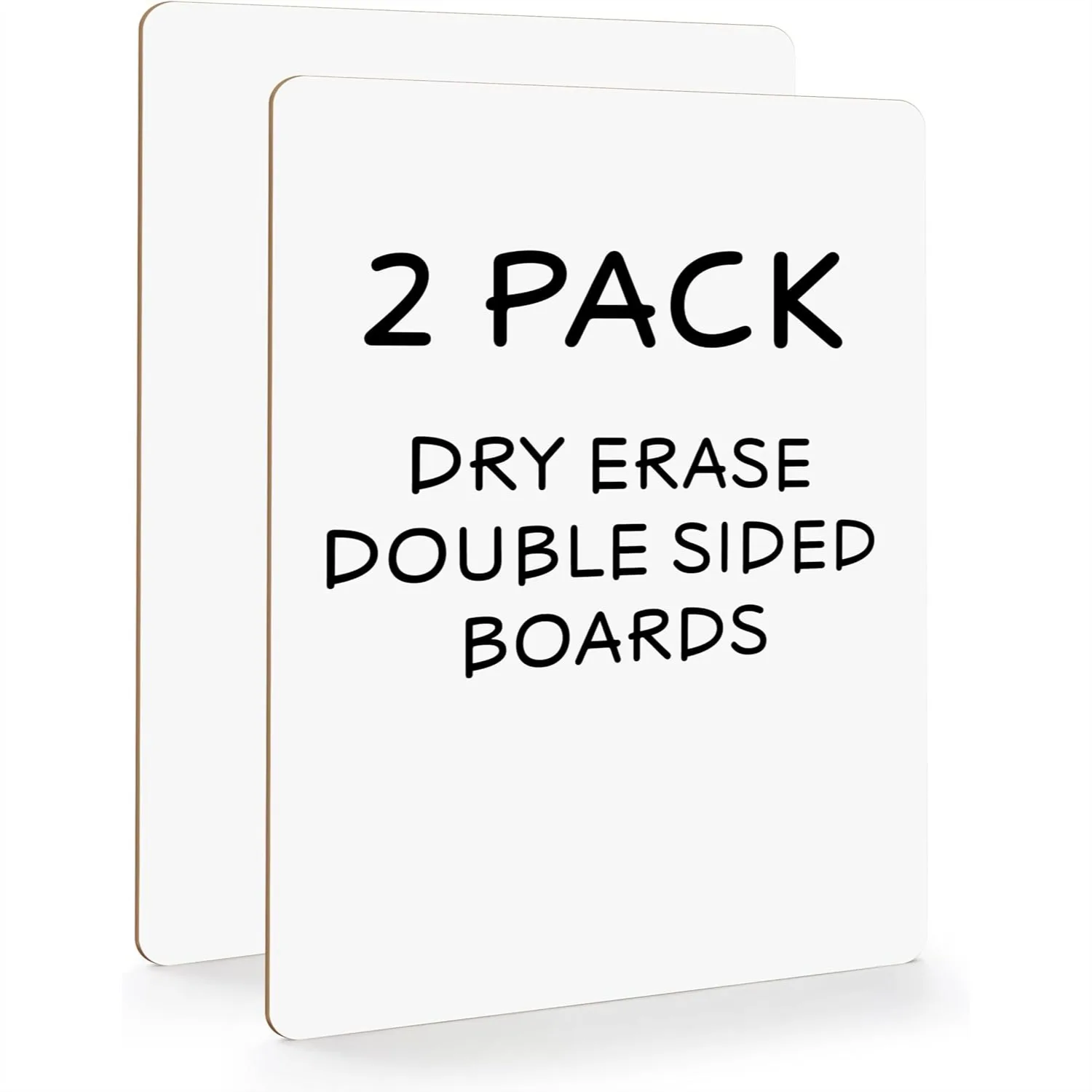 

2 Pack 9x12 Inch Small White Board and Mini Dry Erase Board for Students Home Office Kitchen