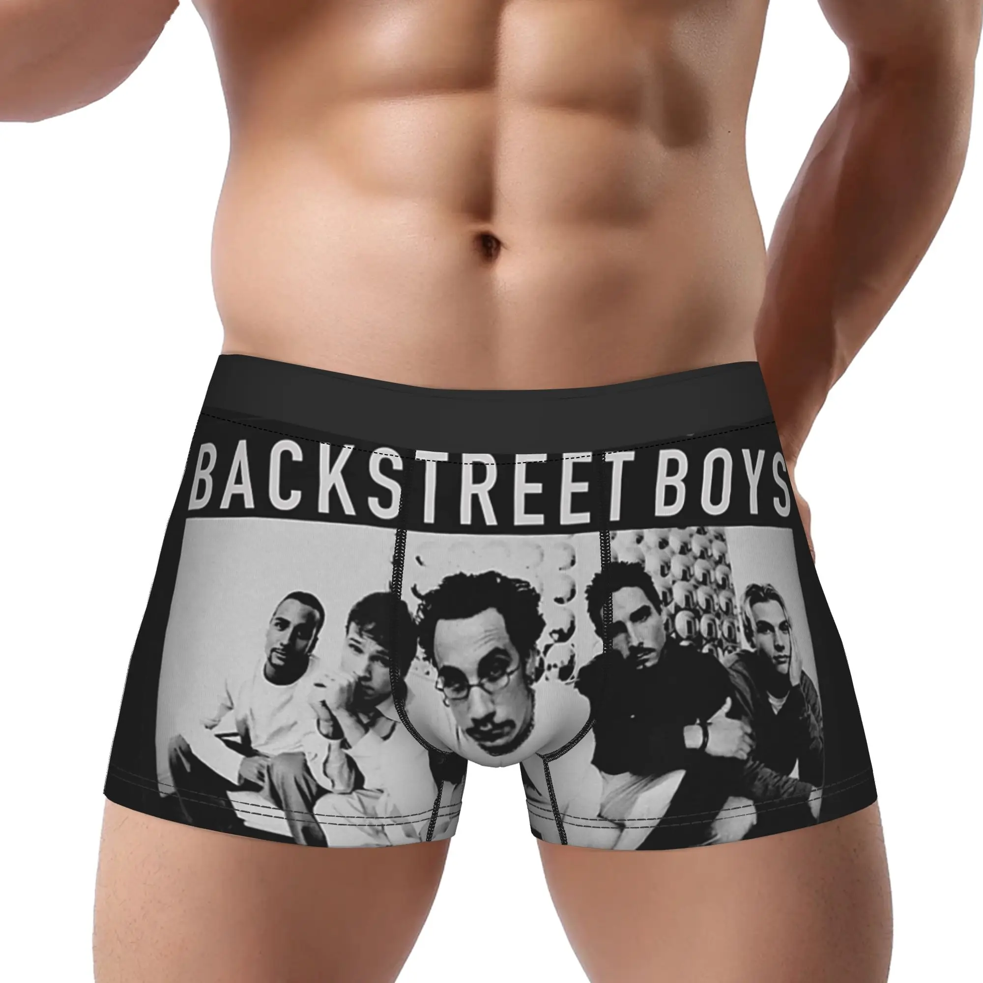 

1 шт. Трусы-боксеры Forever Backstreet Boys для мужчин, с принтом