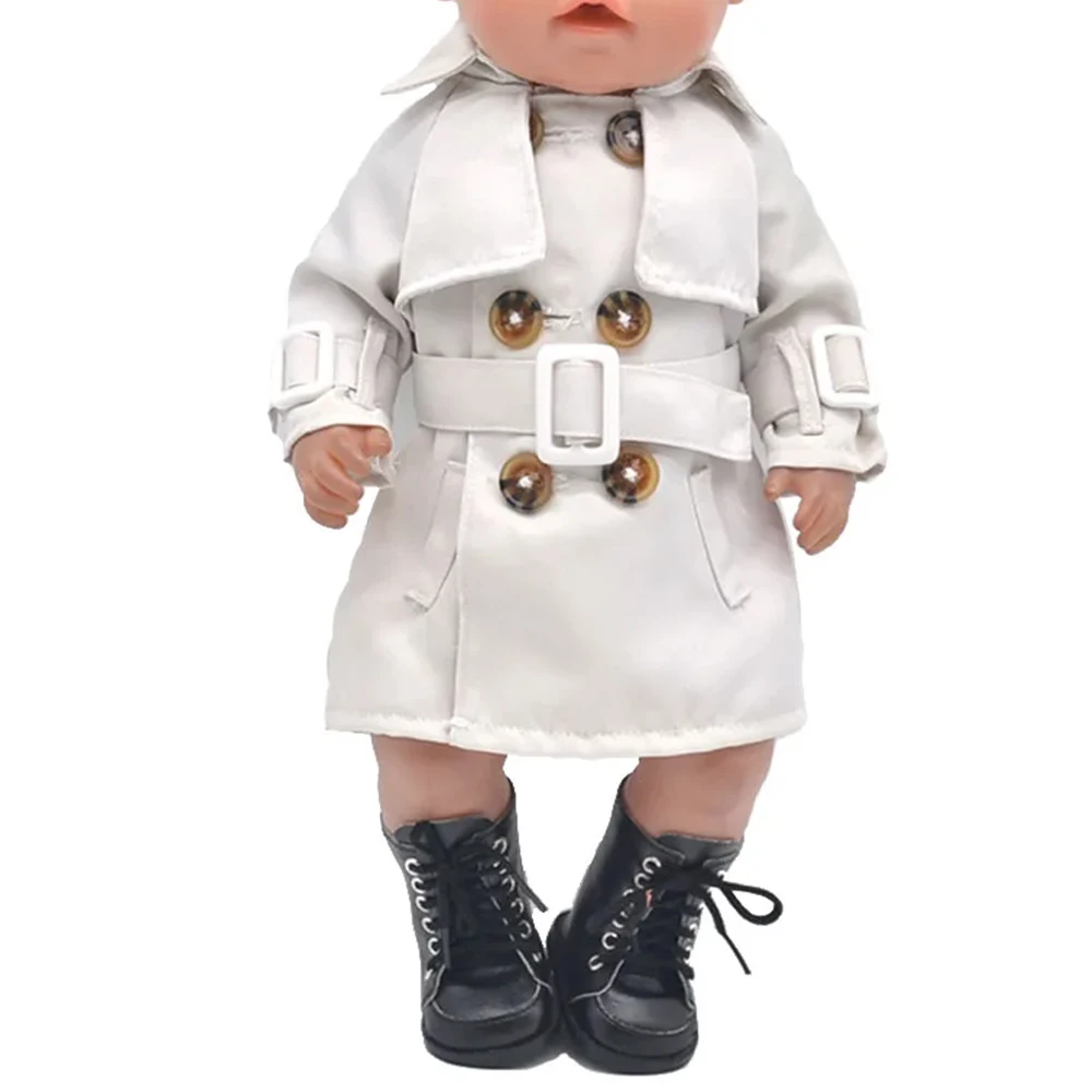 Doll clothes for 43 cm toy new born doll and American doll Casual crawling clothes Cartoon suits