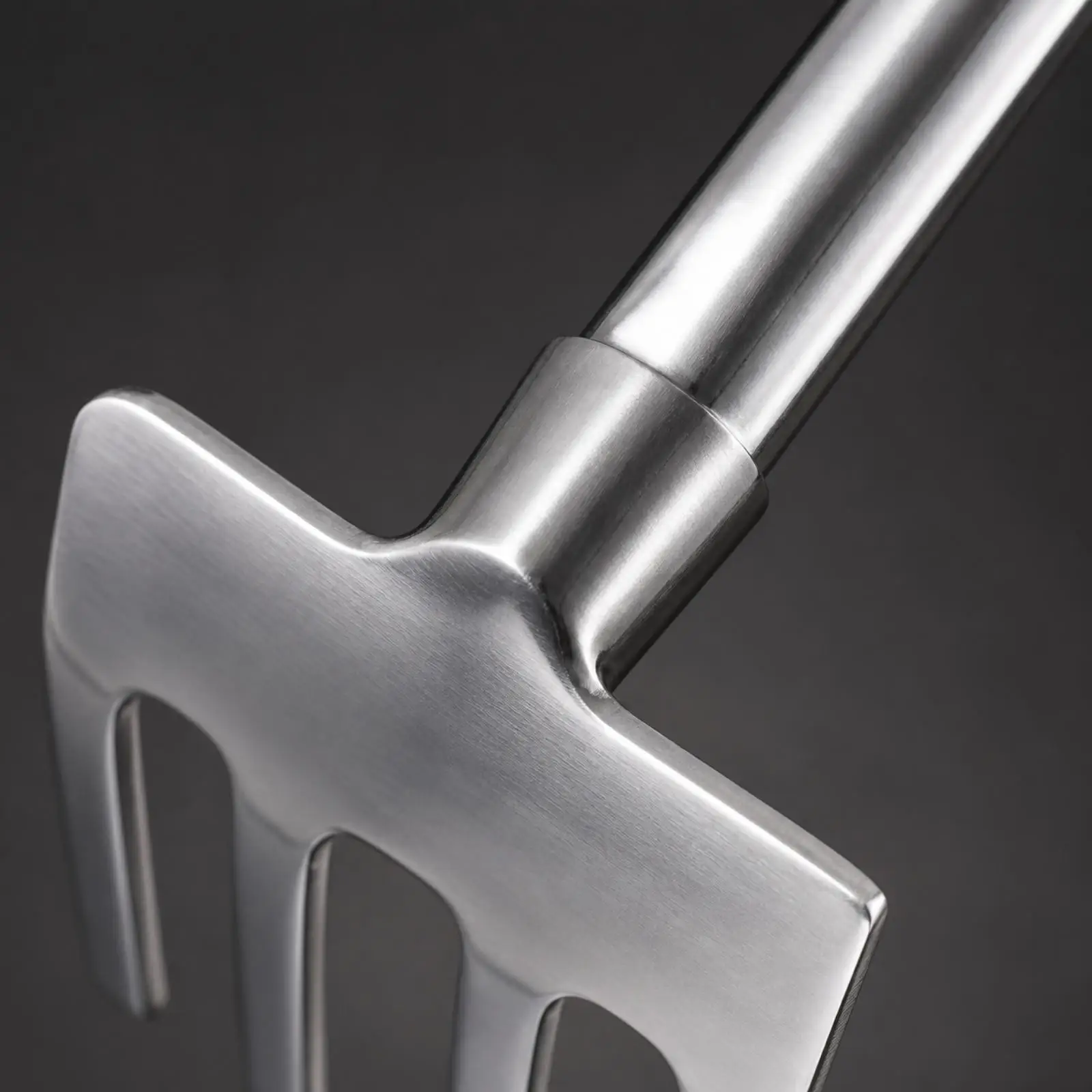 Garden Equipment Stainless Steel Hand Hoe Tool for Planting Beds Flower Containers Short Handle Round End Durable 30