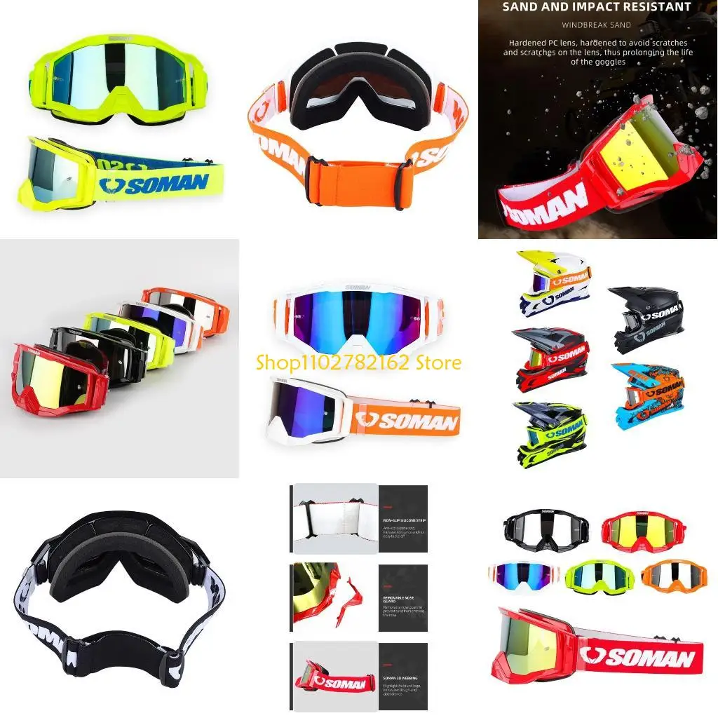 547B Motocross Gogg… - image